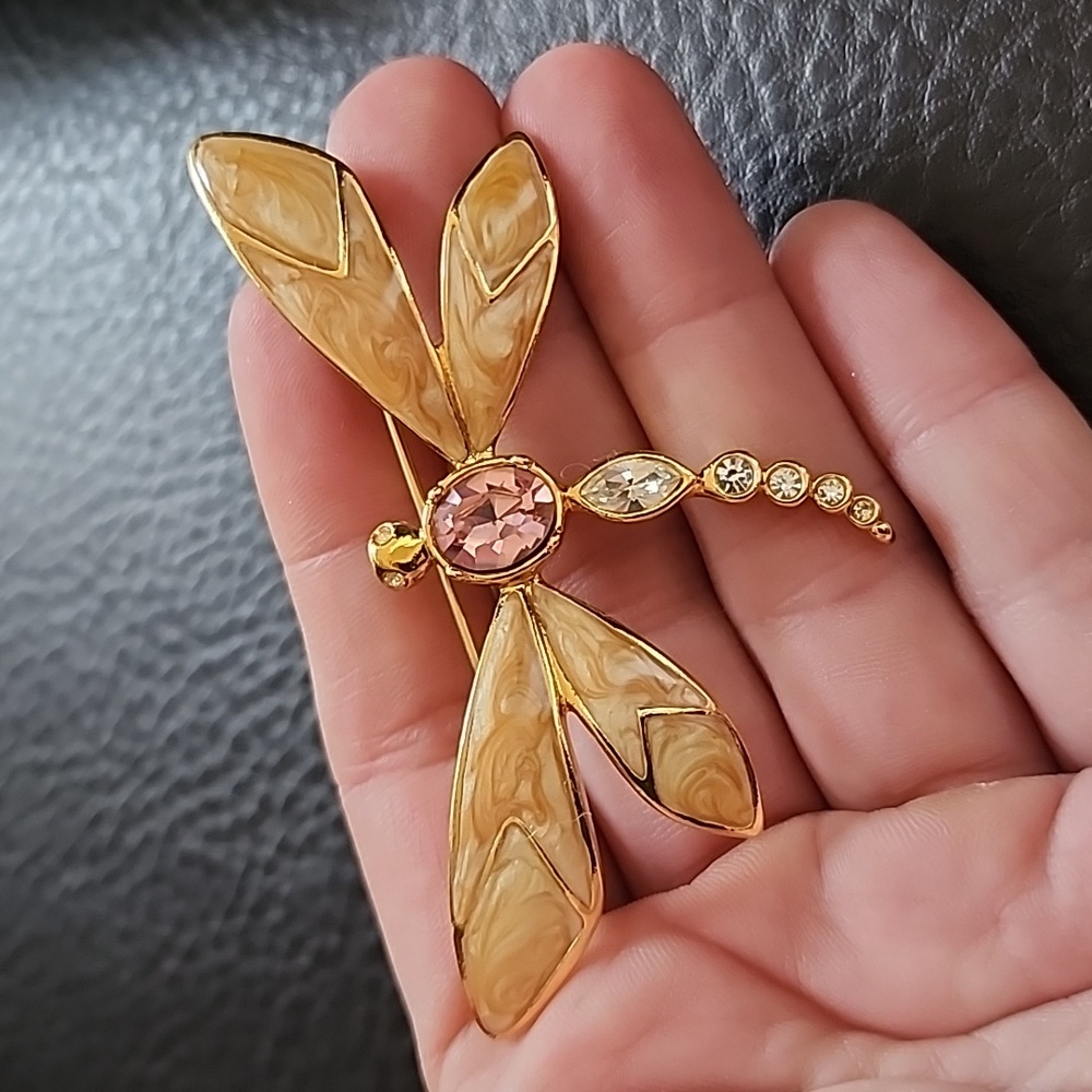 Vtg Kenneth Jay Lane For Avon Brooch - image 6